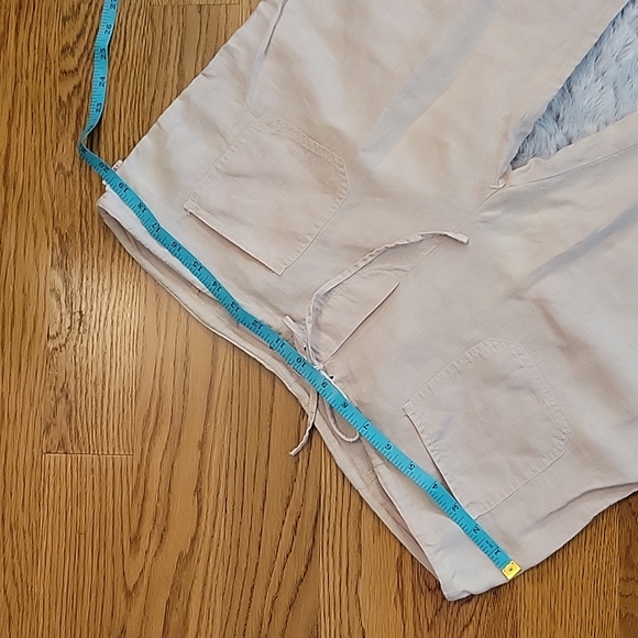 Guess Jeans 100% Linen Tan Pants, Women's Medium, Good Condition! - Picture 6 of 10